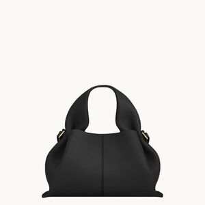 Elegant Black Leather Handbag Numero Neuf